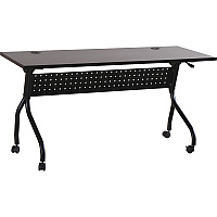 Lorell Flip Top Training Table Rectangle Top - Four Leg Base - 4 Legs - 48