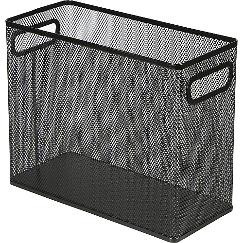 Lorell Mesh Tabletop Hanging File Holder Black - Steel - 1 Each (LLR84241)