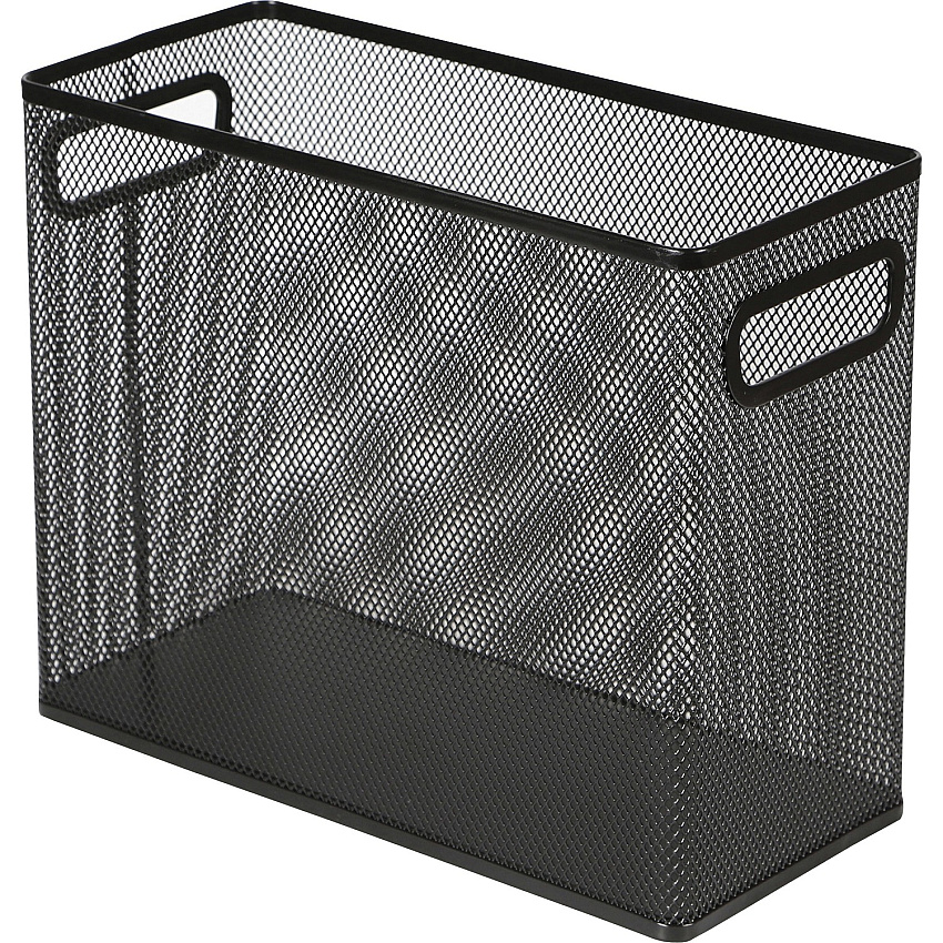 Lorell Mesh Tabletop Hanging File Holder Black - Steel - 1 Each (LLR84241)