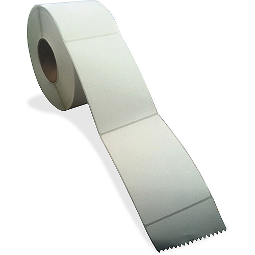 Sparco Thermal Transfer Labels 4" Width x 6" Length - Rectangle - Thermal Transfer - White - Perforated, Self-adhesive - 1000 / Roll - 4000 Total Label(s) - 4 / Carton (74993)