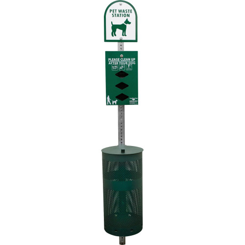 Tatco Dog Waste Station Trash Can (28000)