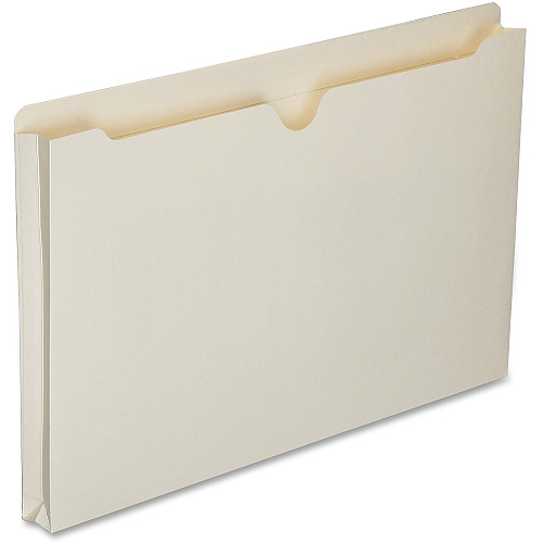 AbilityOne 7530016321019 SKILCRAFT Manila File Jacket, Straight Tab, Legal Size, Manila, 50/Box