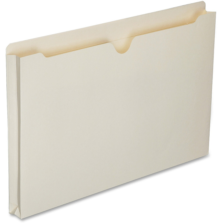 AbilityOne 7530016321019 SKILCRAFT Manila File Jacket, Straight Tab, Legal Size, Manila, 50/Box