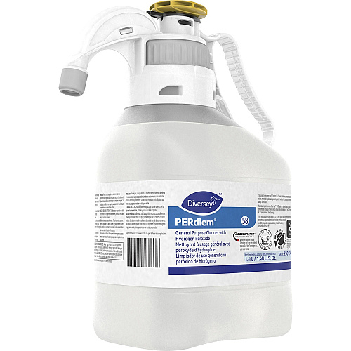 PERdiem General Purpose Cleaner For Multipurpose - Concentrate - 47.3 fl oz (1.5 quart) - Odorless, Dye-free, Fragrance-free, Environmentally Friendly, Recyclable, Rinse-free - Clear Bottle - 1 Each (95019481)