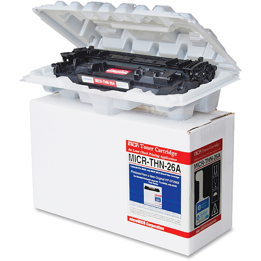 microMICR MICR Toner Cartridge - Alternative for HP 26A 3100 Pages (MICRTHN26A)
