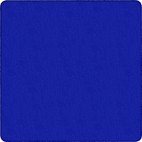 Flagship Carpets Classic Solid Color 6' Square Rug Floor Rug - Classic, Traditional - 72" Length x 72" Width - Square - Royal Blue - Nylon - 1 Each (AS26RB)