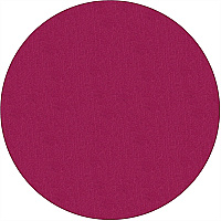 Flagship Carpets Classic Solid Color 6' Round Rug Floor Rug - Classic, Traditional - 72" Length - Circle - Cranberry - Nylon - 1 Each (AS27CB)
