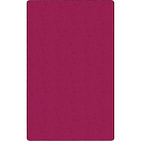 Flagship Carpets Classic Solid Color 9' Rectangle Rug Floor Rug - Classic, Traditional - 108" Length x 72" Width - Rectangle - Cranberry - Nylon - 1 Each (AS34CB)