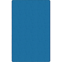 Flagship Carpets Classic Solid Color 12' Rectangle Rug Floor Rug - Classic, Traditional - 12 ft Length x 90" Width - Rectangle - Blue - Nylon - 1 Each (AS44BB)