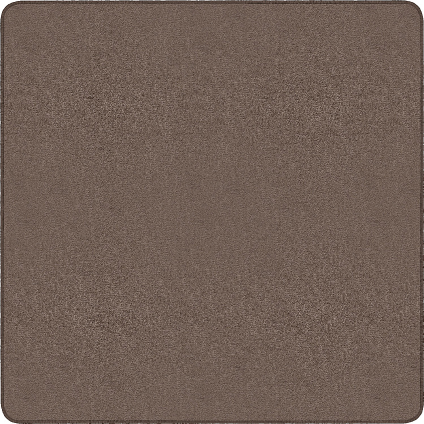 Flagship Carpets Classic Solid Color 12' Square Rug Floor Rug - Classic, Traditional - 12 ft Length x 12 ft Width - Square - Almond - Nylon - 1 Each (AS70AL)