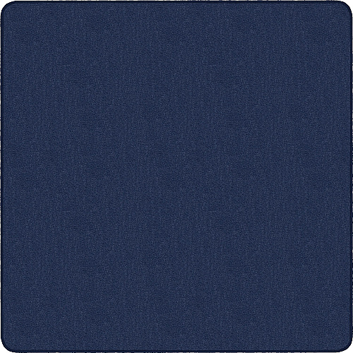 Flagship Carpets Classic Solid Color 12' Square Rug Floor Rug - Classic, Traditional - 12 ft Length x 12 ft Width - Square - Navy - Nylon - 1 Each (AS70NY)