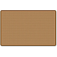 Flagship Carpets All-Over Weave Solid Color Rug Classic - 13.16 ft Length x 10.75 ft Width - Tan - Nylon - 1 Each (FE15558A)