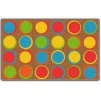 Flagship Carpets Calm Sitting Spots Rectangle Rug Classic - 13.16 ft Length x 10.75 ft Width - Rectangle - Multicolor - Nylon - 1 Each (FE30458A)