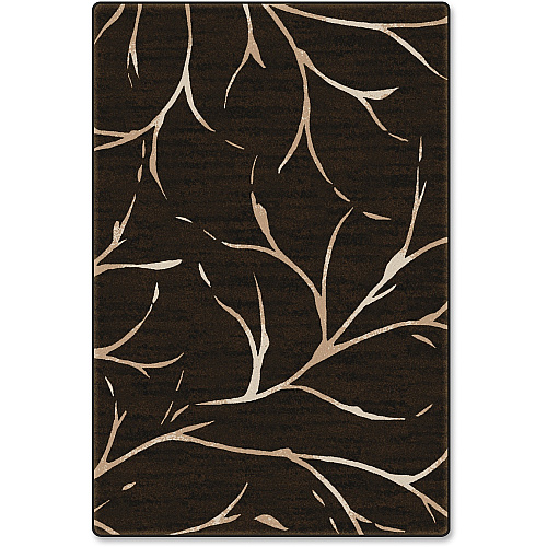 Flagship Carpets Dark Choc Moreland Design Rug 12 ft Length x 99.60" Width - Dark Chocolate - Nylon - 1 Each (FM19550A)