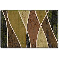 Flagship Carpets Green Waterford Design Rug 12 ft Length x 99.96" Width - Green - Fiber, Nylon - 1 Each (SM22650A)