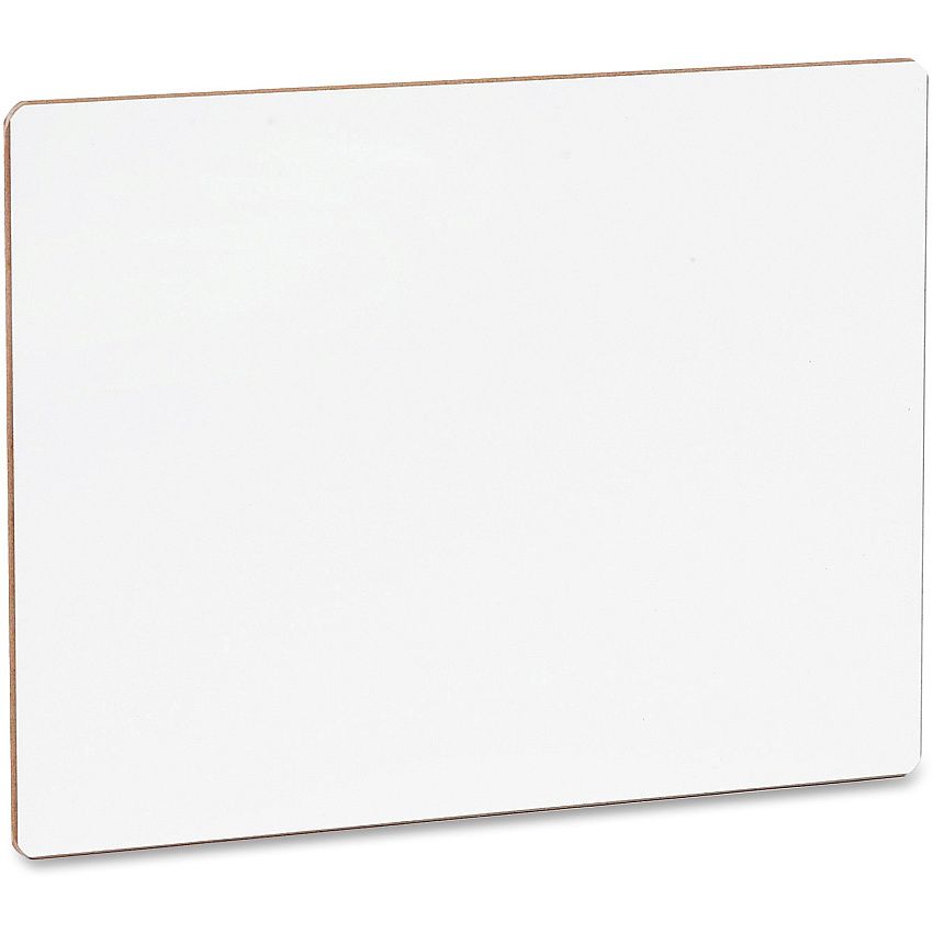 Flipside Products Flipside Unframed Dry Erase Lap Board 9" (0.8 ft) Width x 12" (1 ft) Height - White Surface - Rectangle - 1 Each (10912)