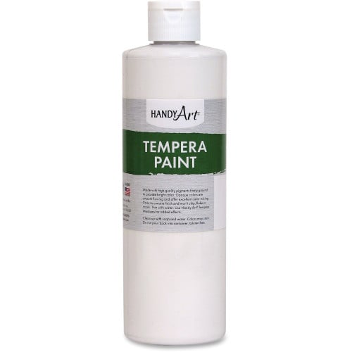 Handy Art Tempera 16 ounce, White