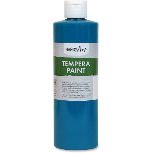 Handy Art Tempera 16 ounce, Turquoise