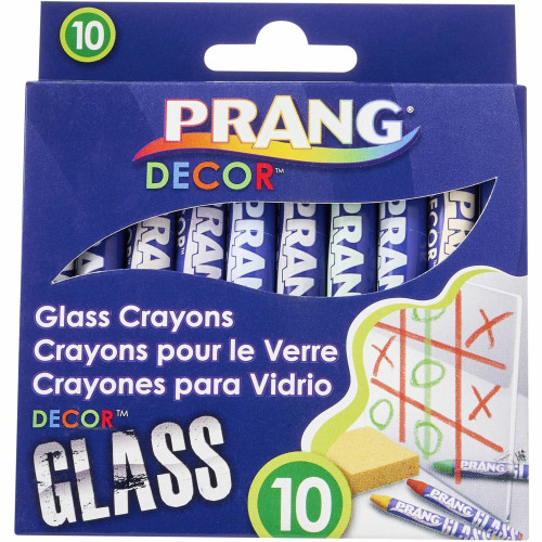 Prang Decor Glass Crayons (74010)