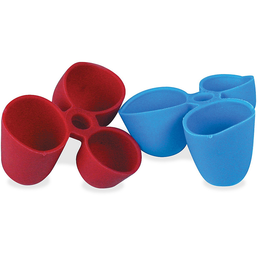 The Pencil Grip Writing Claw Medium Grip Red, Blue - 12 / Pack (21212)