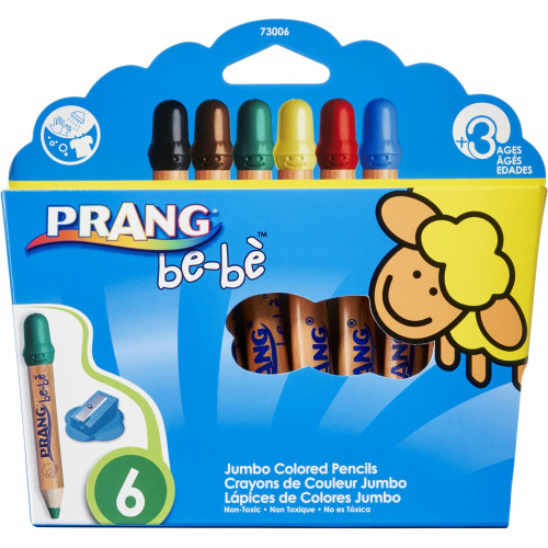 Prang be-be Jumbo Colored Pencils (73006)
