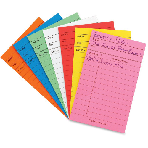 Hygloss Color Library Cards (61437)