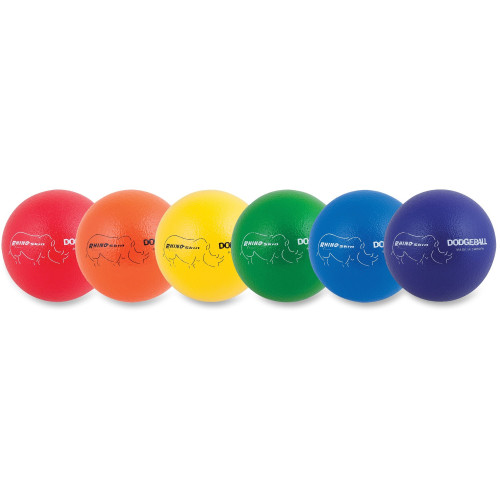 Champion Sports Low Bounce 7" Dodgeballs Set (RXD7SET)