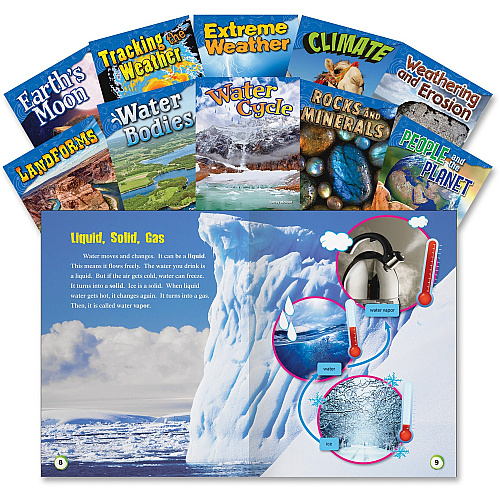 Shell Education 2&3 Grade Earth and Science Books Printed Book Book - Grade 2-3 - 10/Set - 1 Each (23422)
