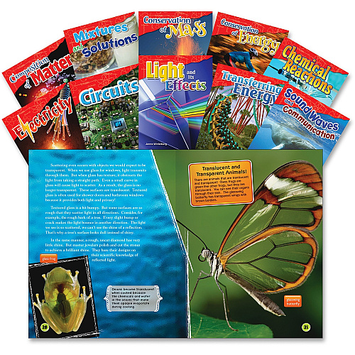 Shell Education Let's Explore Physical Science Grades 4-5 Book Set Printed Book Shell Educational Publishing Publication - Book - Grade 4-5 - 10/Set - 1 Each (23429)