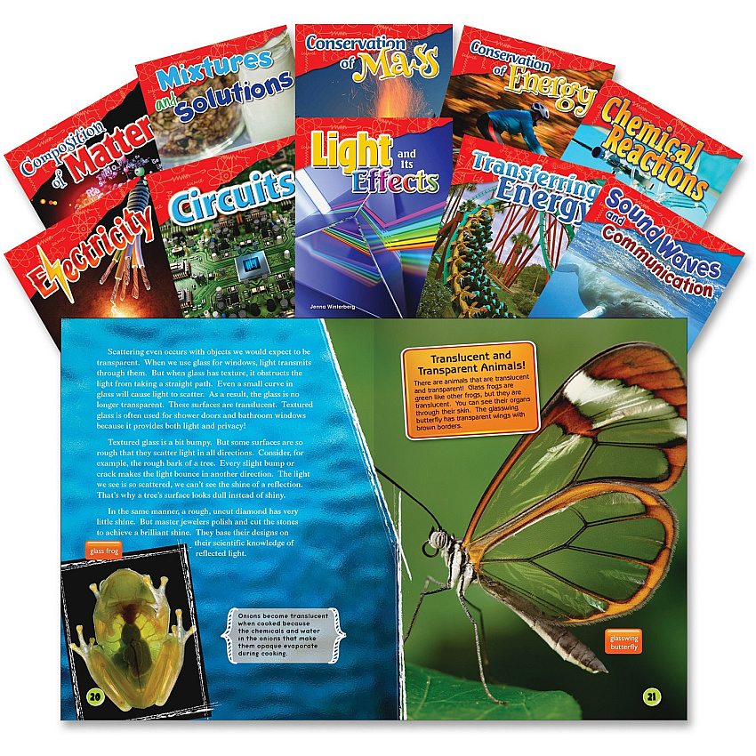 Shell Education Let's Explore Physical Science Grades 4-5 Book Set Printed Book Shell Educational Publishing Publication - Book - Grade 4-5 - 10/Set - 1 Each (23429)