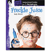 Shell Education Grades 3-5 Freckle Juice Great Works Instructional Guides Printed Book by Judy Blume 72 Pages - Shell Educational Publishing Publication - Book - Grade 3-5 - 1 Each (40110)