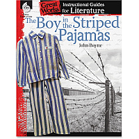 Shell Education Grades 4-8 Boy in the Striped Pajamas Great Works Instructional Guides Printed Book by John Boyne 72 Pages - Shell Educational Publishing Publication - Book - Grade 4-8 - 1 Each (40222)