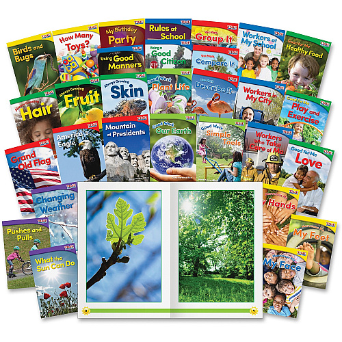 Shell Education Education TIME For Kids Kindergarten Text Set Printed Book Shell Educational Publishing Publication - Book - Grade K - 1 Set (24703)