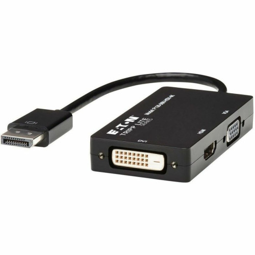 Tripp Lite DisplayPort to VGA / DVI / HDMI 4K x 2K @ 24/30Hz Adapter Converter (P13606NHDV4K)