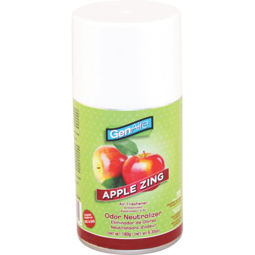 GenAire Impact Products Air Freshener Metered Aerosol 7.0 oz Apple Zing (325A)