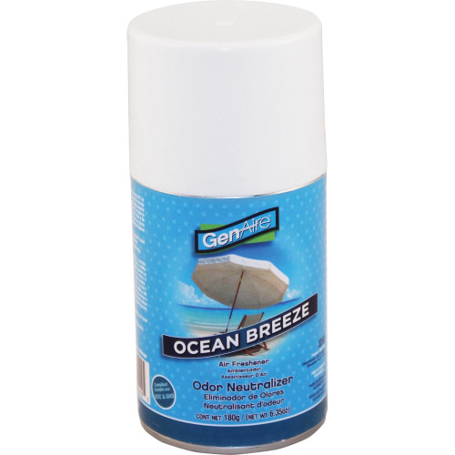 GenAire Impact Products Air Freshener Metered Aerosol 7.0 oz Ocean Breeze (325B)