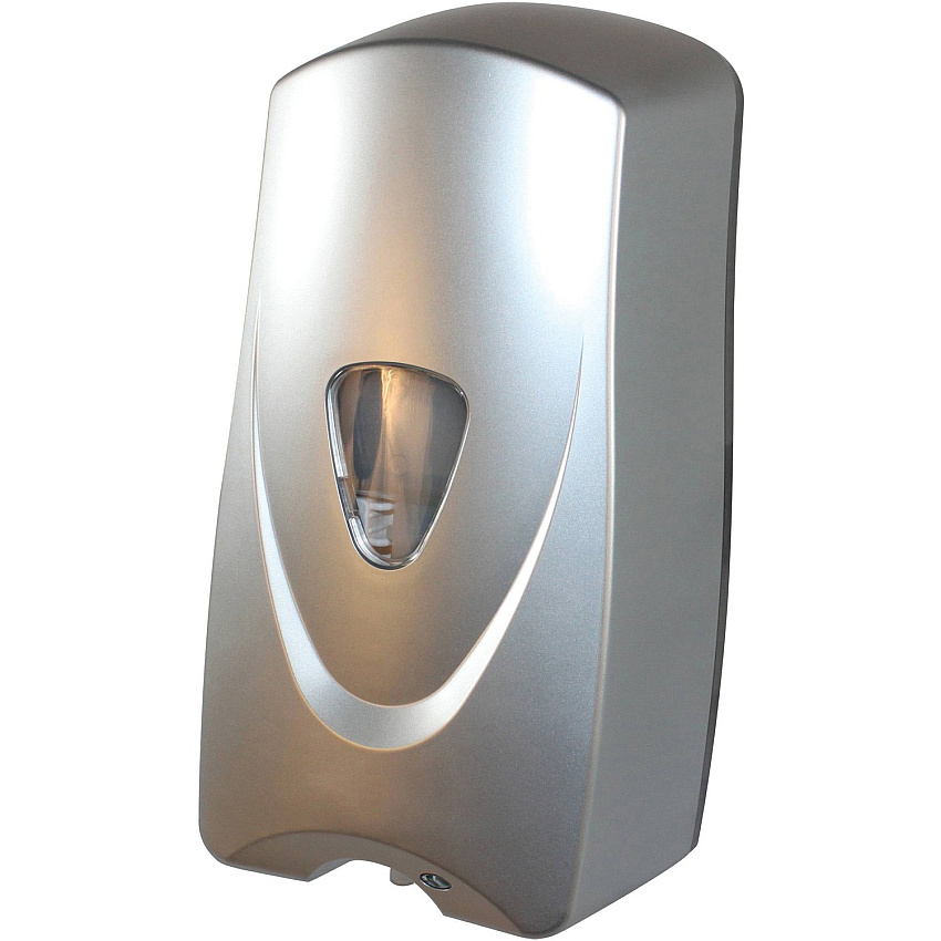 Impact Foam-eeze Bulk Foam Sensor Soap Dispenser Automatic - 1.06 quart Capacity - Support 4 x C Battery - Silver - 1 Each (9328)