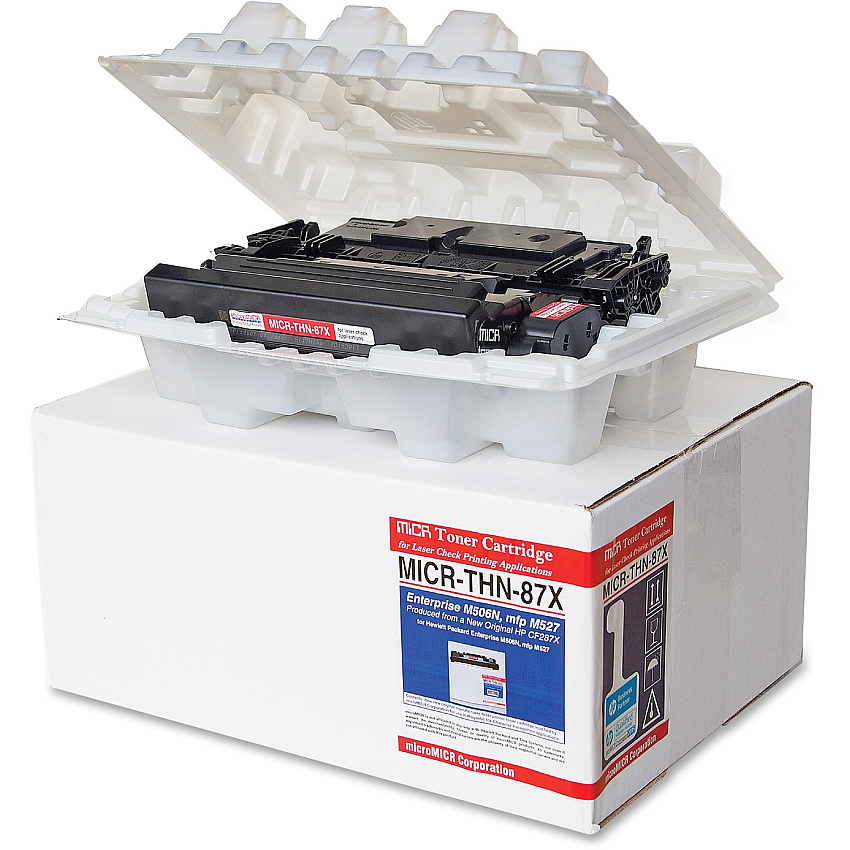 microMICR MICR Toner Cartridge - Alternative for HP 87X 18000 Pages (MICRTHN87X)