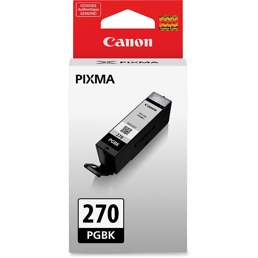 Canon PGI-270 Original Ink Cartridge Inkjet - Pigment Black - 1 Each (PGI270PGBK)