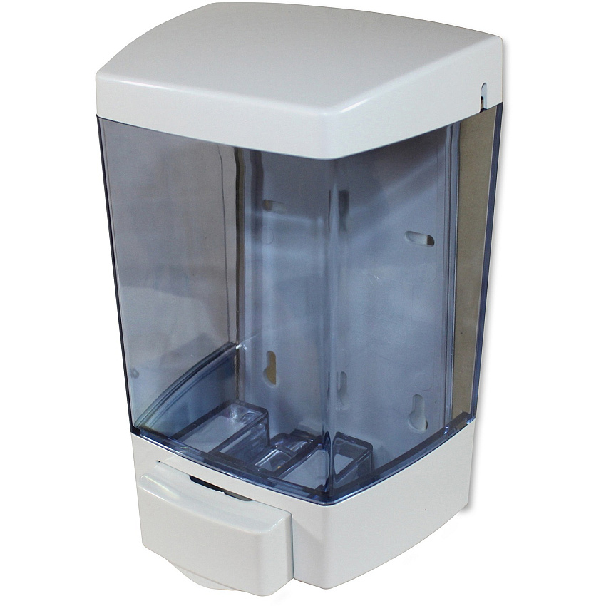 ClearVu Soap Dispenser Manual - 1.44 quart Capacity - White - 12 / Carton (9346CT)