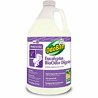 OdoBan Professional BioOdor Digester Refill 128 fl oz (4 quart) - Eucalyptus Scent - Antibacterial - Purple - 1 Each (927062G4)