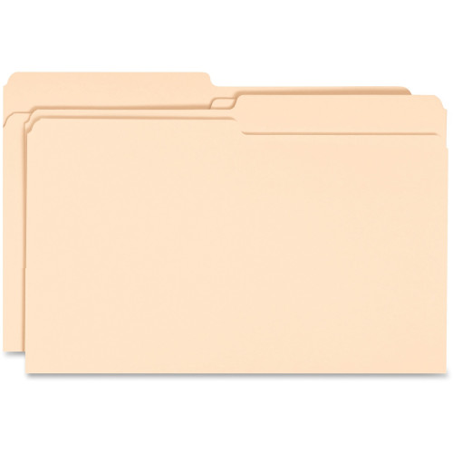 Business Source 1/2-cut Tab Legal Manila File Folders (99718)