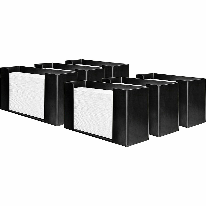 Genuine Joe&reg; Folded Paper Towel Dispenser, Black, 9 Dispensers (GJO11524CT) 