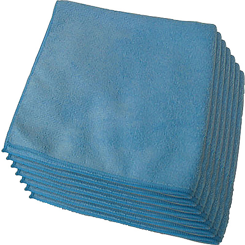 Genuine Joe General Purpose Microfiber Cloth For General Purpose - 16" Length x 16" Width - Recommended For: Dust Remover, Dirt Remover - Blue - 12/Bag - 15 / Carton (GJO39506CT)
