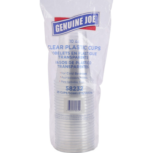 Genuine Joe Clear Plastic Cups (58232CT)