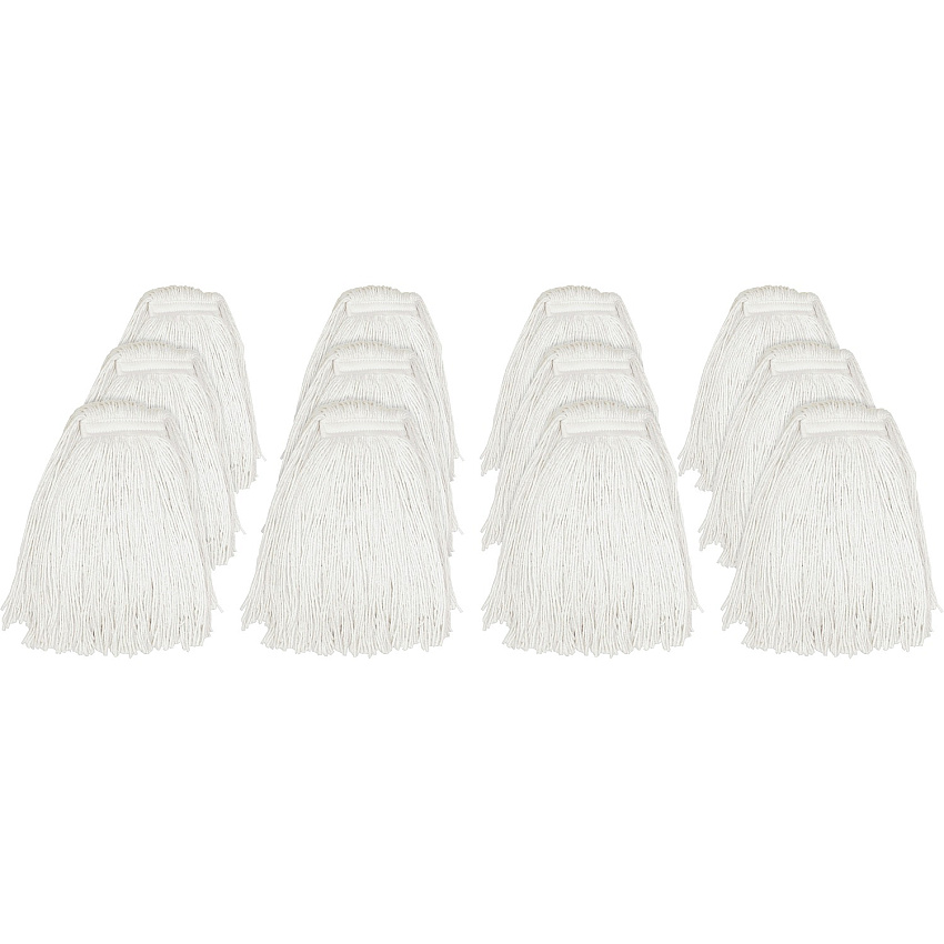 Genuine Joe Cut End Mophead Rayon - 12 / Carton (GJON16RAYCT)