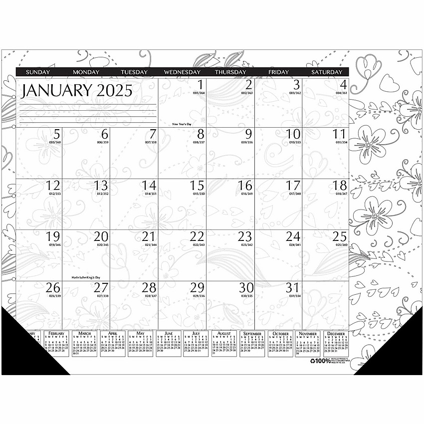 House of Doolittle Doodle Monthly Desk Pad (1876)