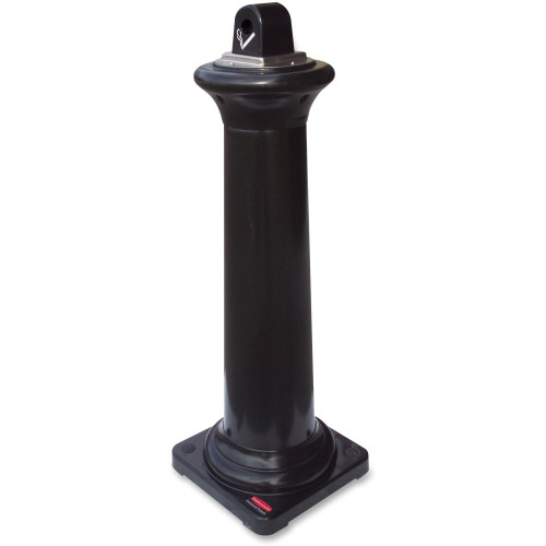 Rubbermaid Commercial Products Rubbermaid Commercial Tuscan Smoking Receptacle (9W3000BK)