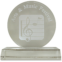 Xstamper Infinity Acrylic Award Acrylic - 1 Each (A71)