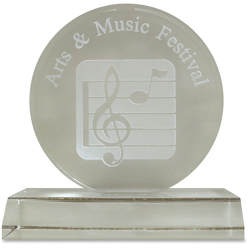 Xstamper Infinity Acrylic Award Acrylic - 1 Each (A71)